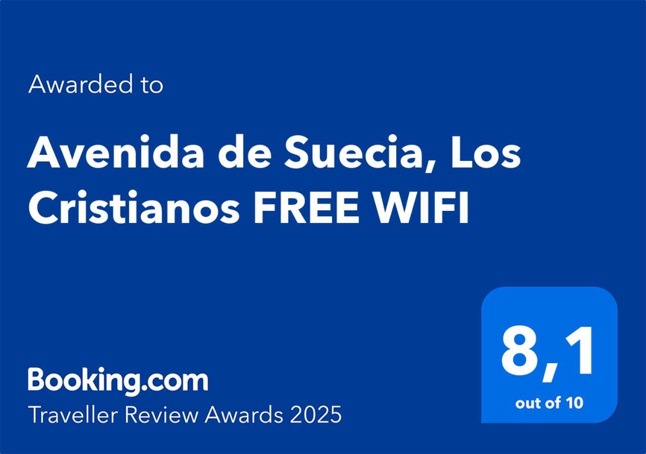 Avenida de Suecia, Los Cristianos FREE WIFI Arona  Exterior foto